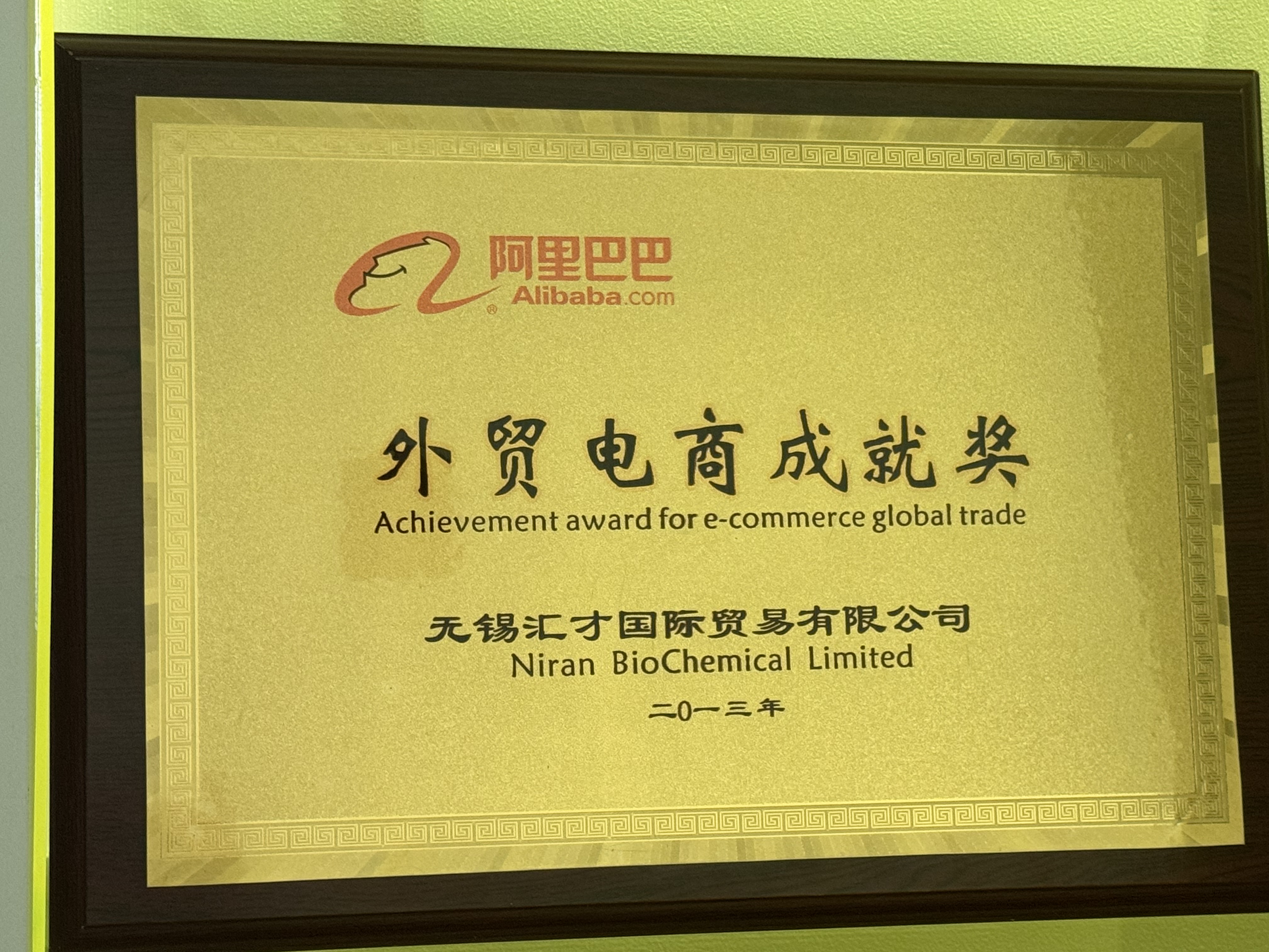 外贸电商成就奖